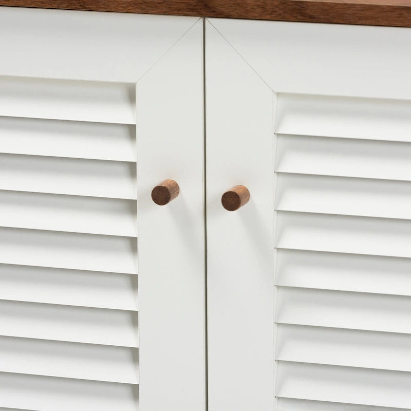 Carson Carrington Kaettilstorp 8-shelf Shoe Cabinet