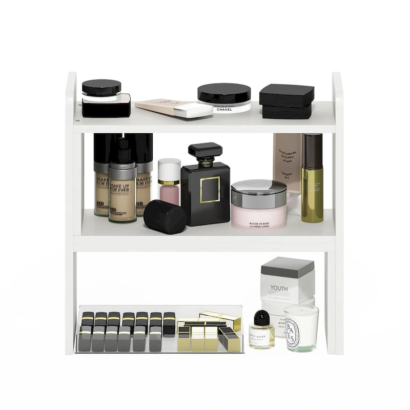 Desktop Organizer Bookshelf for Books and Office Supplies