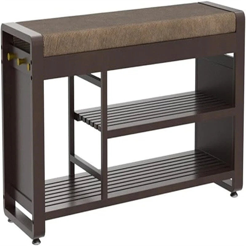 Shoe Rack Bench 2-Tier - 11.7D x 39W x 19.5H