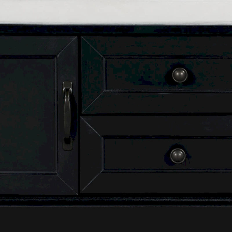 Vintage Chic Wooden Storage Bench with Removable Foam-Filled Velvet Seat Cushion